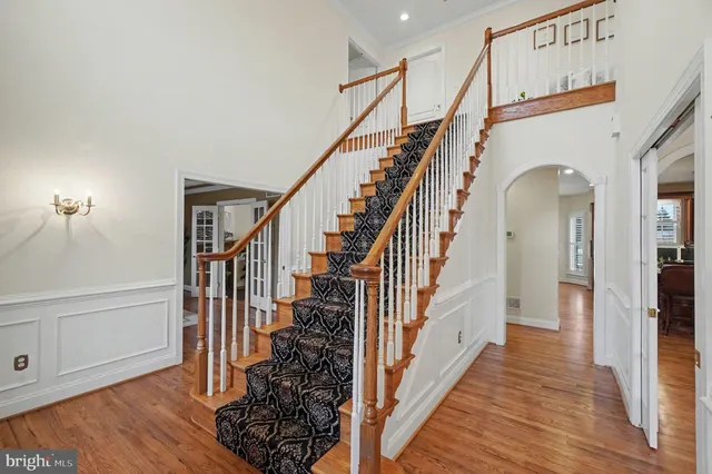 a view of a lake with a houses