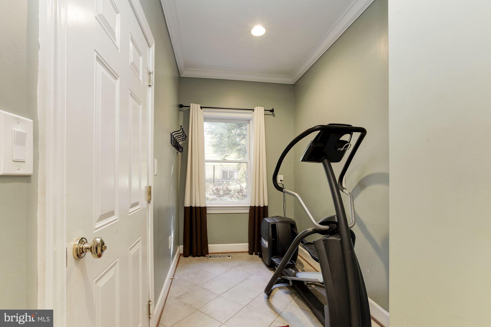 3406 Glorus Place Silver Spring, MD 20902 - Photo 21 of 53 a view of a room with gym equipment