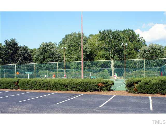 8434 Wycombe Lane Raleigh, NC 27615 - Photo 17 of 19 Two tennis courts for the enjoyment of members.