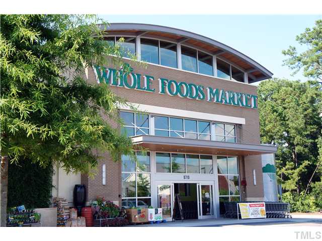 8434 Wycombe Lane Raleigh, NC 27615 - Photo 19 of 19 One of the best and largest Whole Foods around. A real treat to have so close by. Enjoy!