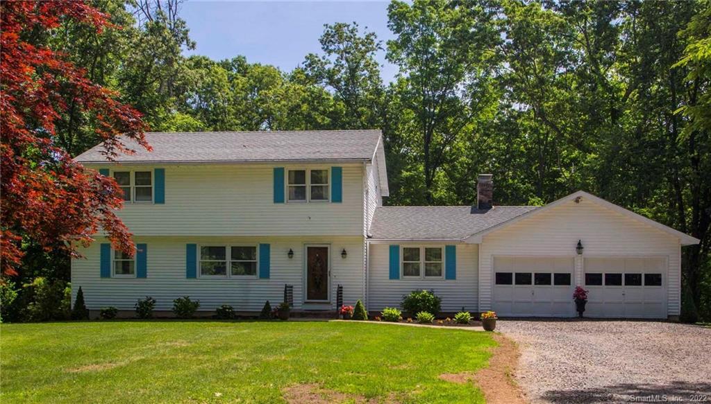 450 Carpenter Road Coventry, CT 06238 - Photo 1 of 1 House is set back from the road on a private lot.