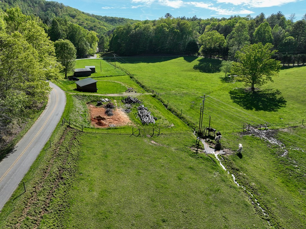 564 Wright Road Murphy, NC 28906 - Photo 11 of 36 a view of a garden with a houses