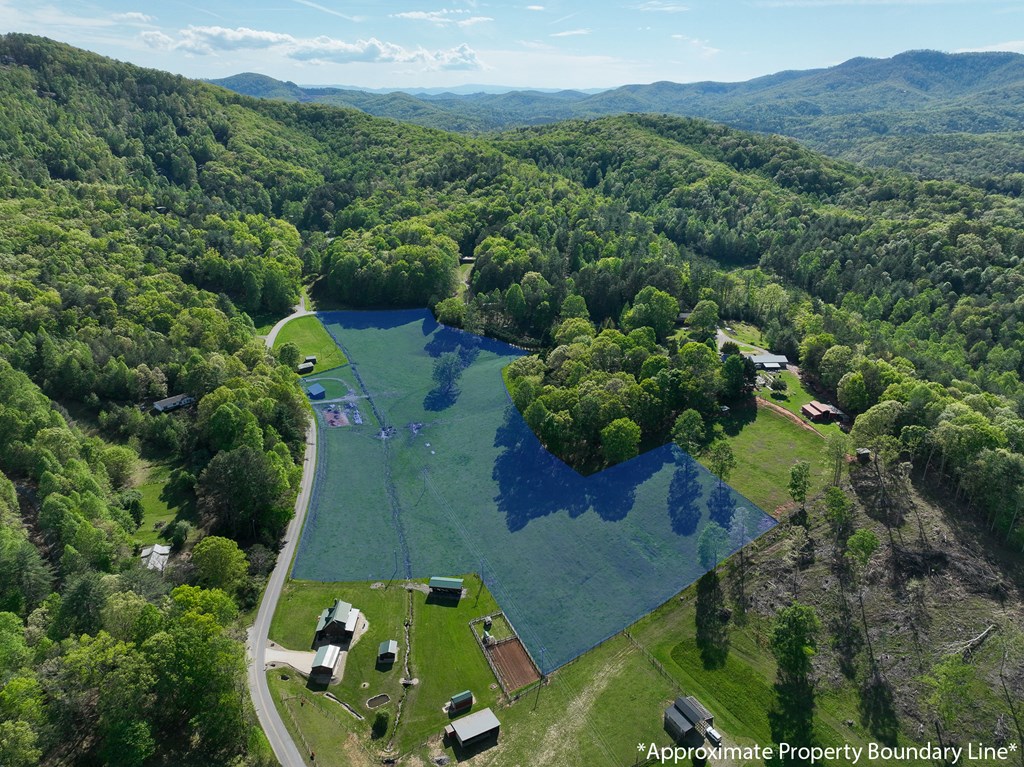 564 Wright Road Murphy, NC 28906 - Photo 4 of 36 an aerial view of a house with a yard