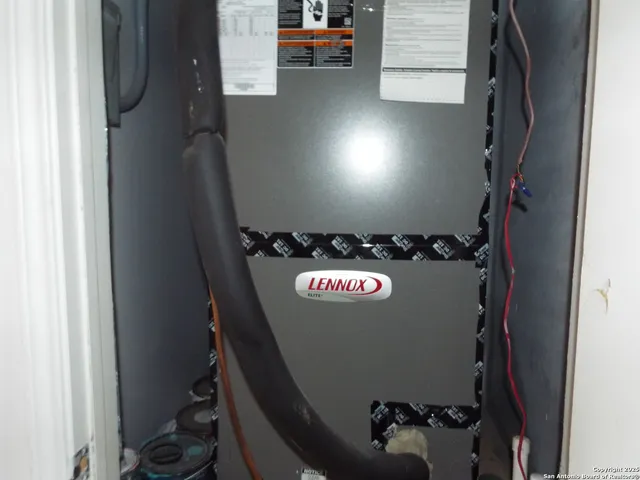 a view of water heater room