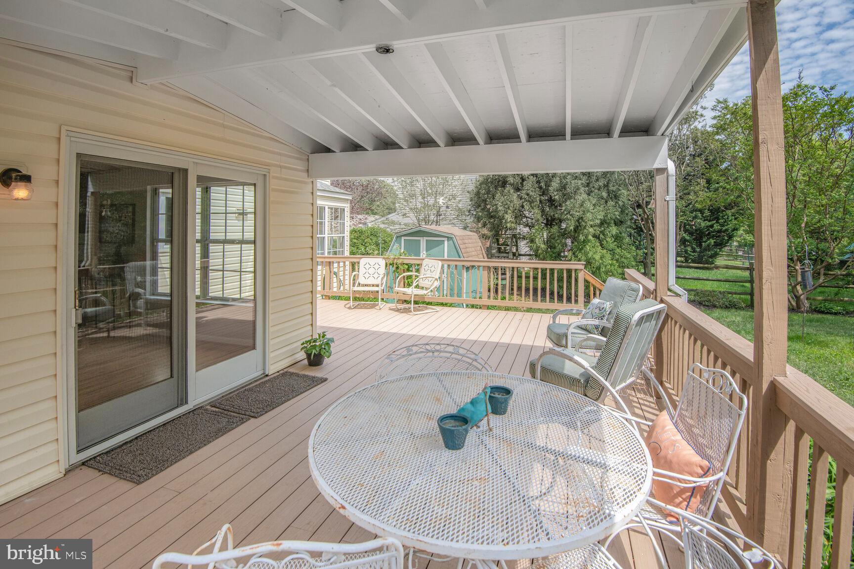 1037 Windmill Lane Silver Spring, MD 20905 - Photo 26 of 54 Deck off Freat Room