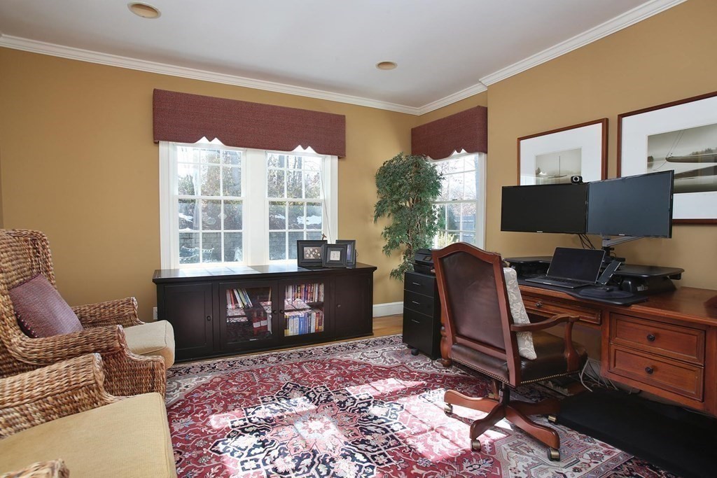 24 Arlington Road Brookline, MA 02467 - Photo 11 of 25 a workspace with furniture and a window