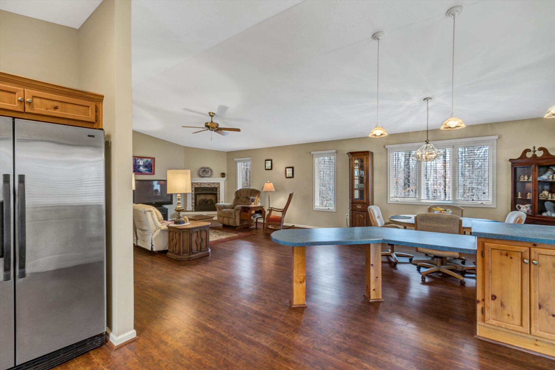 95 Echowood Lane Hardy, VA 24101 - Photo 14 of 46 a living room with furniture window and wooden floor