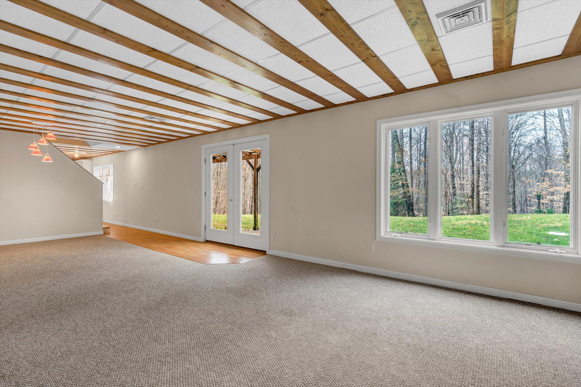95 Echowood Lane Hardy, VA 24101 - Photo 32 of 46 a view of a room with window and stairs