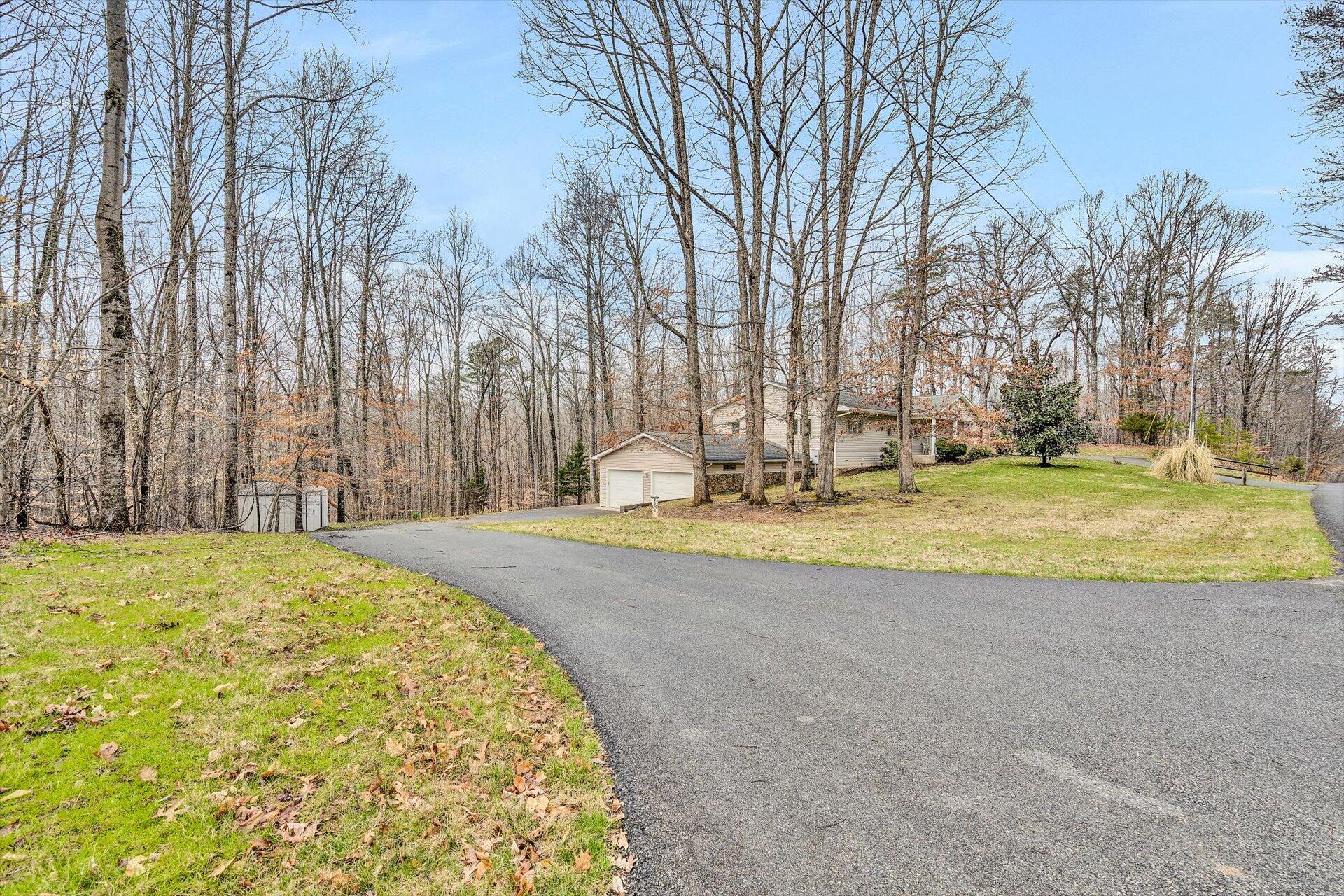 95 Echowood Lane Hardy, VA 24101 - Photo 4 of 46 a view of swimming pool with large trees