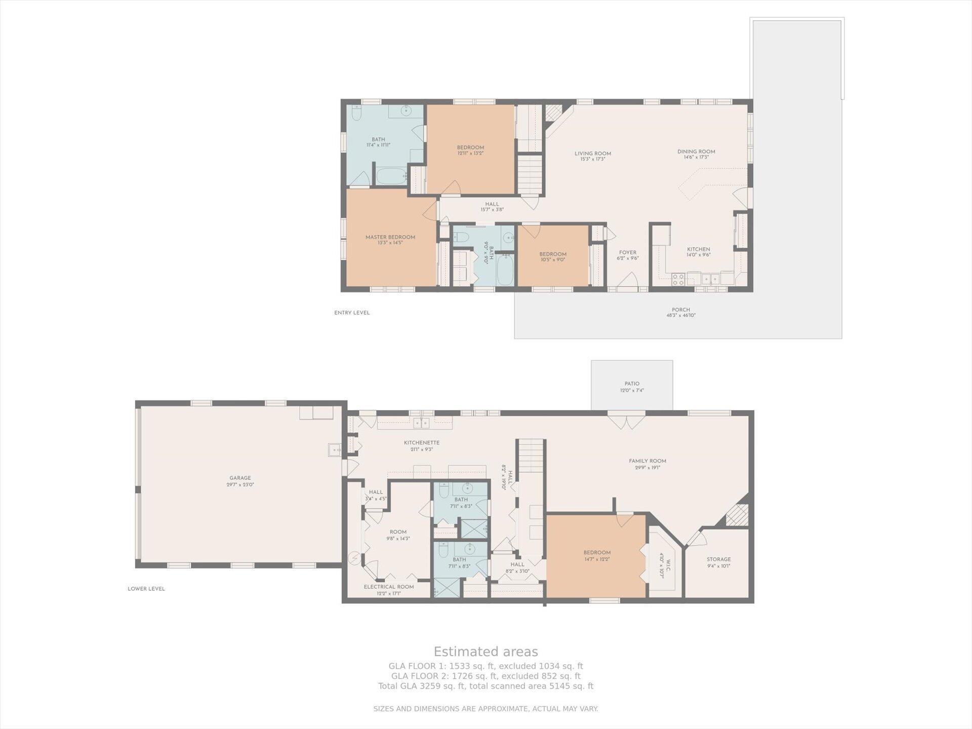 95 Echowood Lane Hardy, VA 24101 - Photo 46 of 46 a picture of floor plan