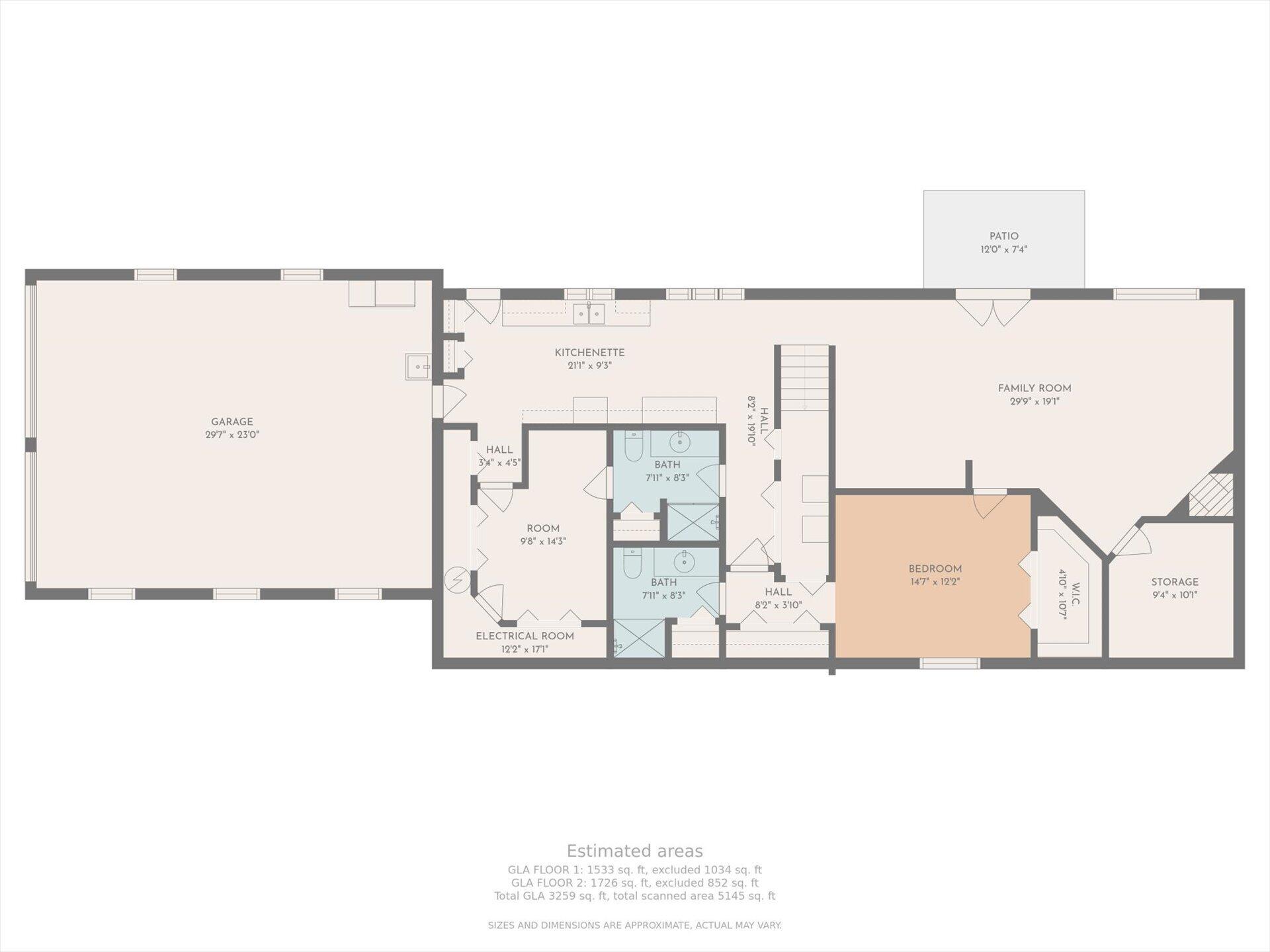 95 Echowood Lane Hardy, VA 24101 - Photo 7 of 46 a picture of a floor plan
