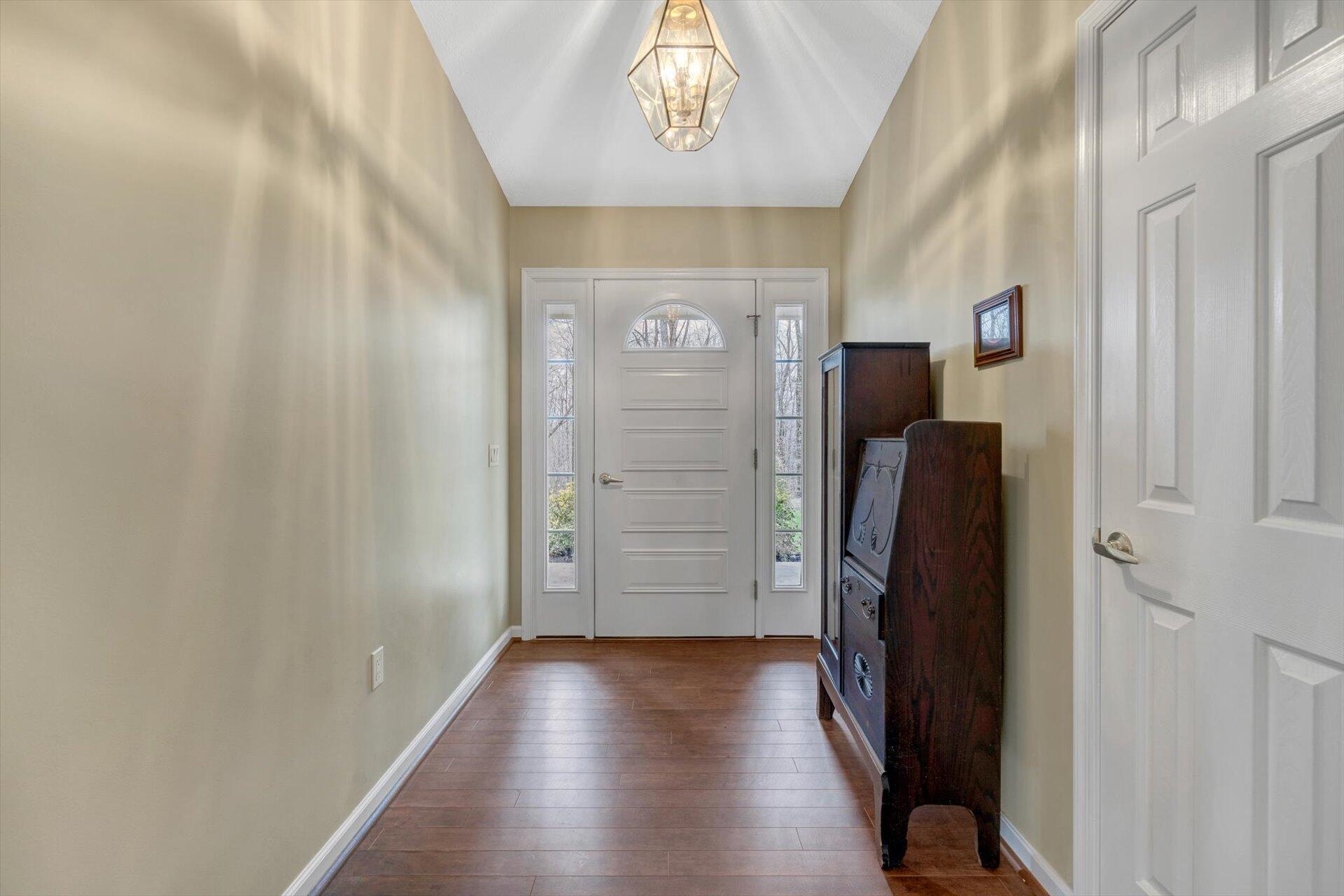 95 Echowood Lane Hardy, VA 24101 - Photo 8 of 46 a view of an entryway with wooden floor