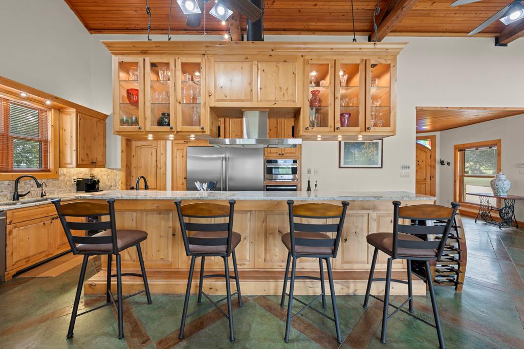 2320 Fiedler Road Harper, TX 78631 - Photo 13 of 62 a dinning area with furniture and chandelier