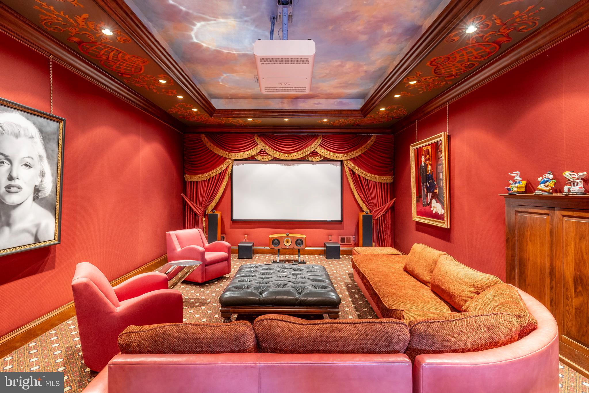 810 Chateau Lane Villanova, PA 19085 - Photo 18 of 26 Movie Theater