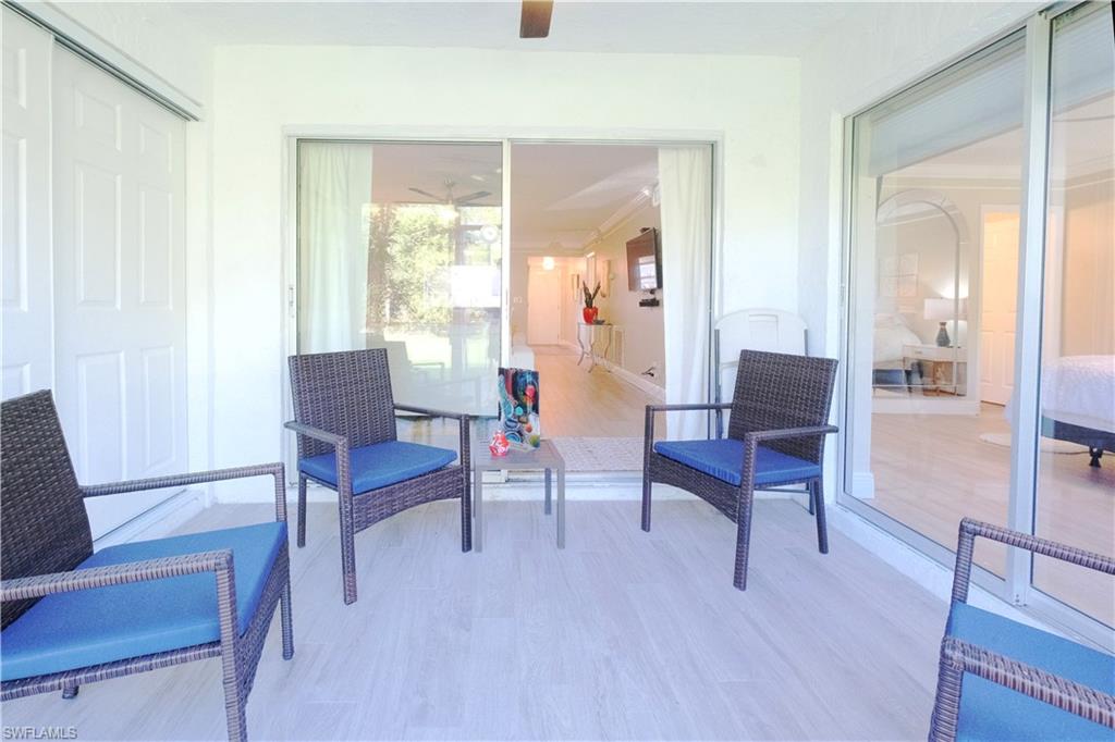5499 Rattlesnake Hammock Road, Unit A105 Naples, FL 34113 - Photo 17 of 23 Sitting room featuring light hardwood / wood-style floors