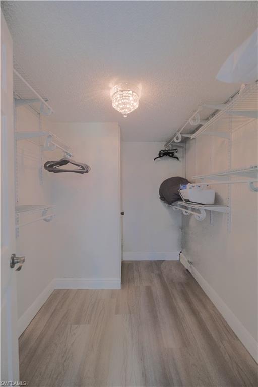 5499 Rattlesnake Hammock Road, Unit A105 Naples, FL 34113 - Photo 19 of 23 Spacious closet with hardwood / wood-style floors