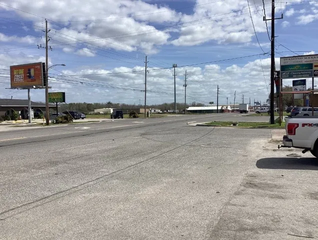 a view of street with cars