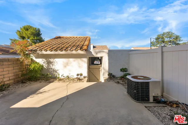 a view of car parked in garage