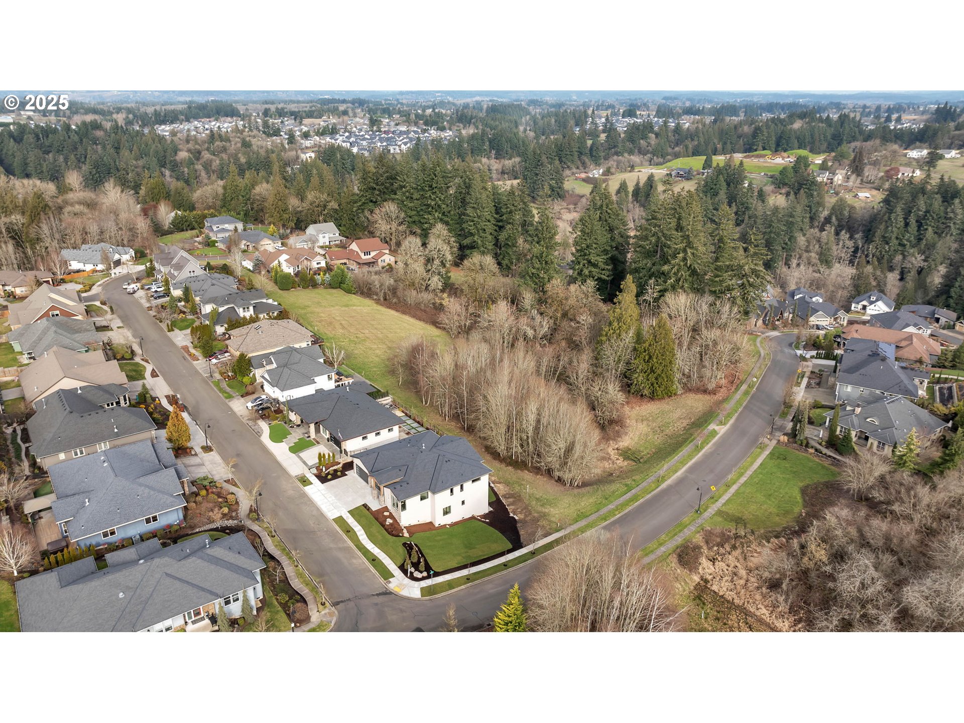 718 South 15th Court Ridgefield, WA 98642 - Photo 44 of 47 a black and white photo of a city