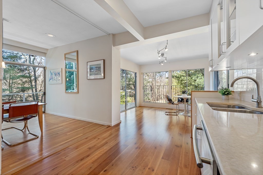 5 Field Road Lexington, MA 02421 - Photo 11 of 31 a living room with furniture and wooden floor