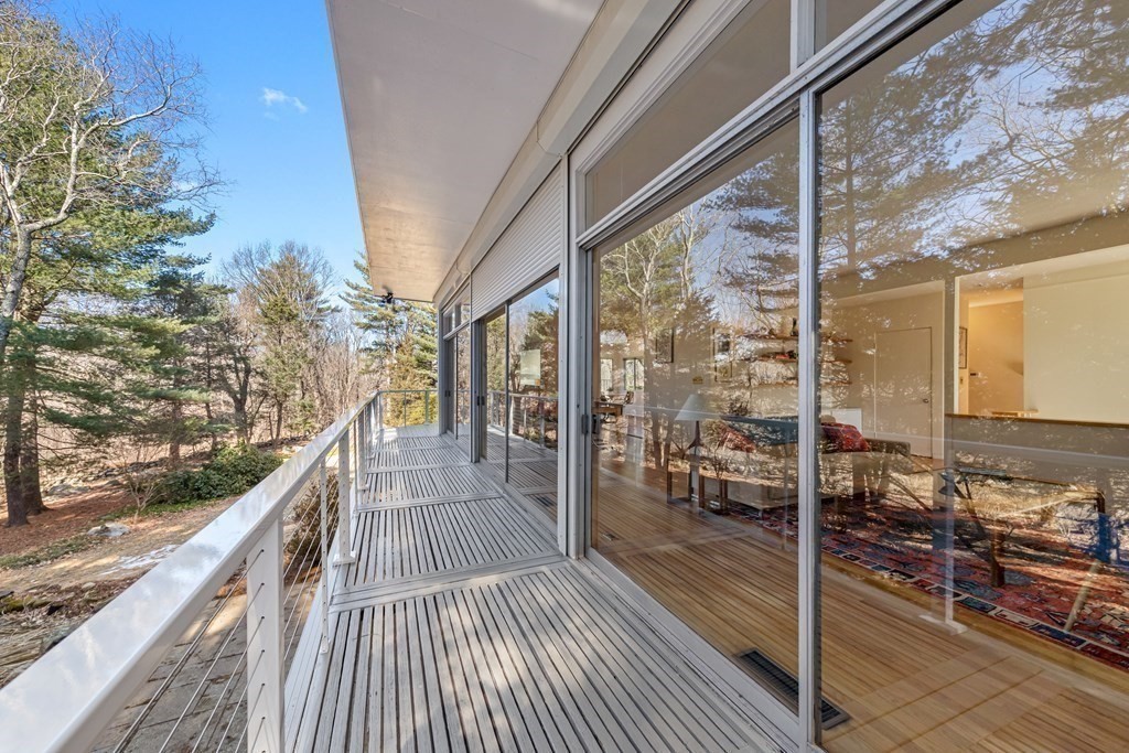 5 Field Road Lexington, MA 02421 - Photo 23 of 31 a view of balcony with chairs