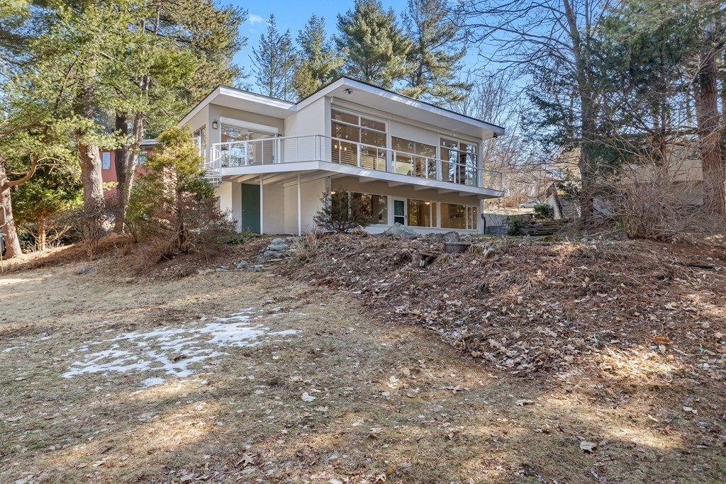 5 Field Road Lexington, MA 02421 - Photo 28 of 31 a view of a house with a yard