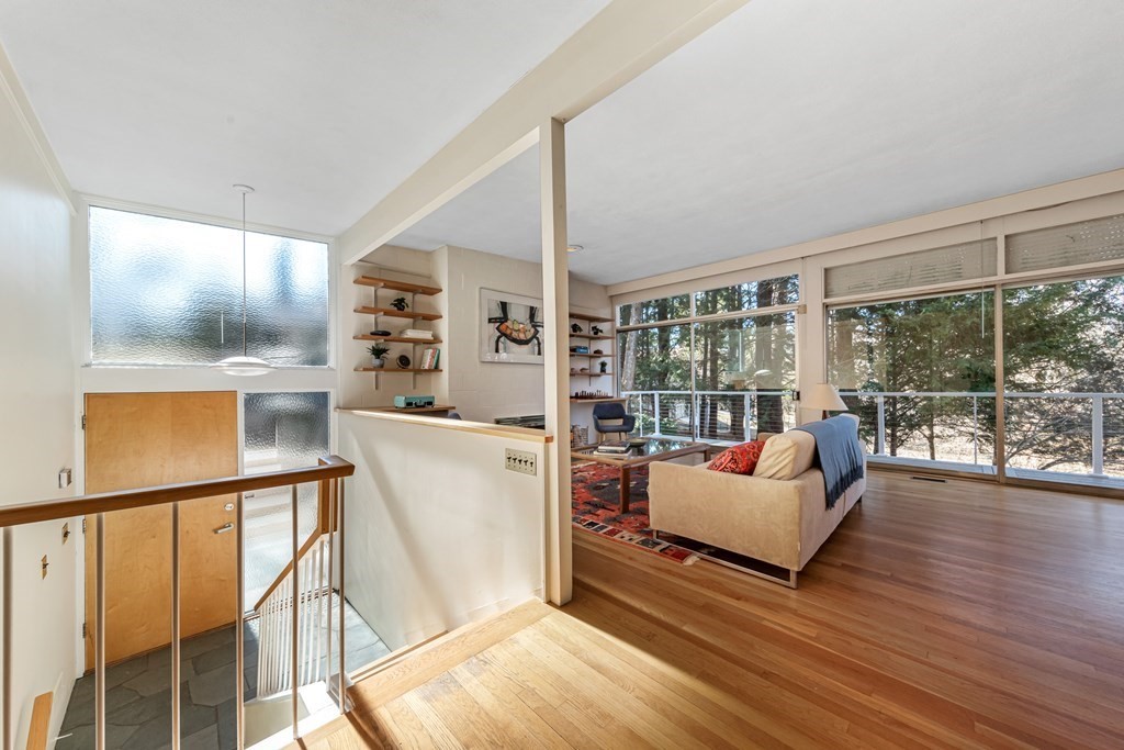 5 Field Road Lexington, MA 02421 - Photo 4 of 31 a living room with furniture and a large window