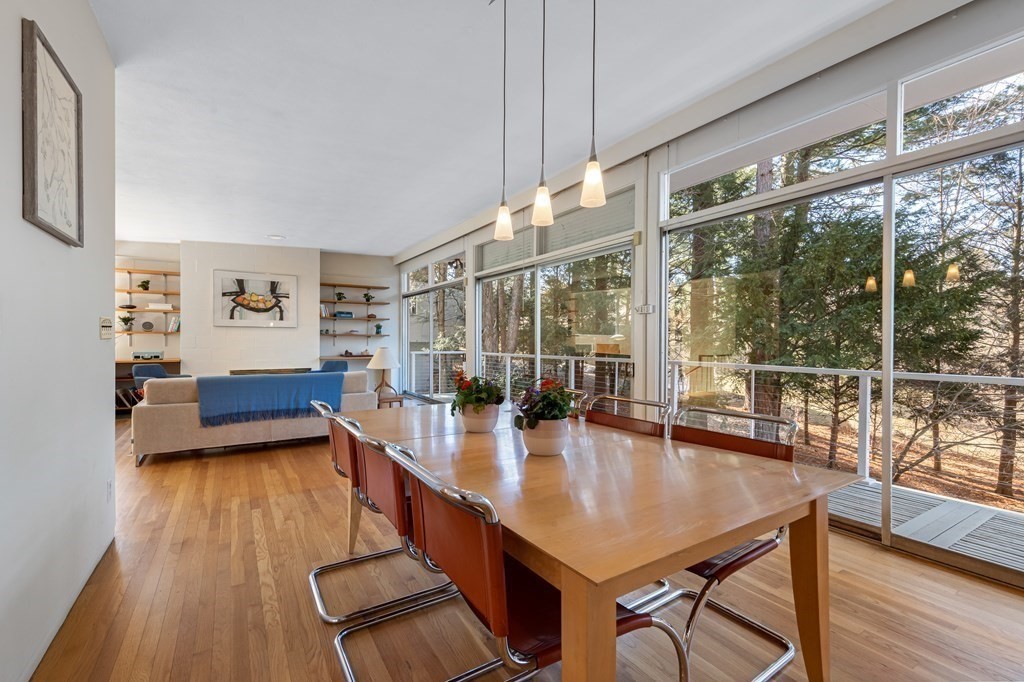 5 Field Road Lexington, MA 02421 - Photo 7 of 31 a view of a living room with furniture and wooden floor