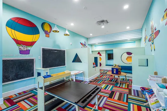 a view of a building with a street