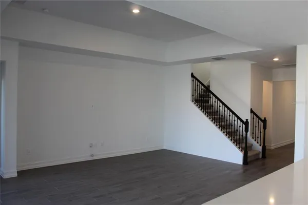 wooden floor in an empty room