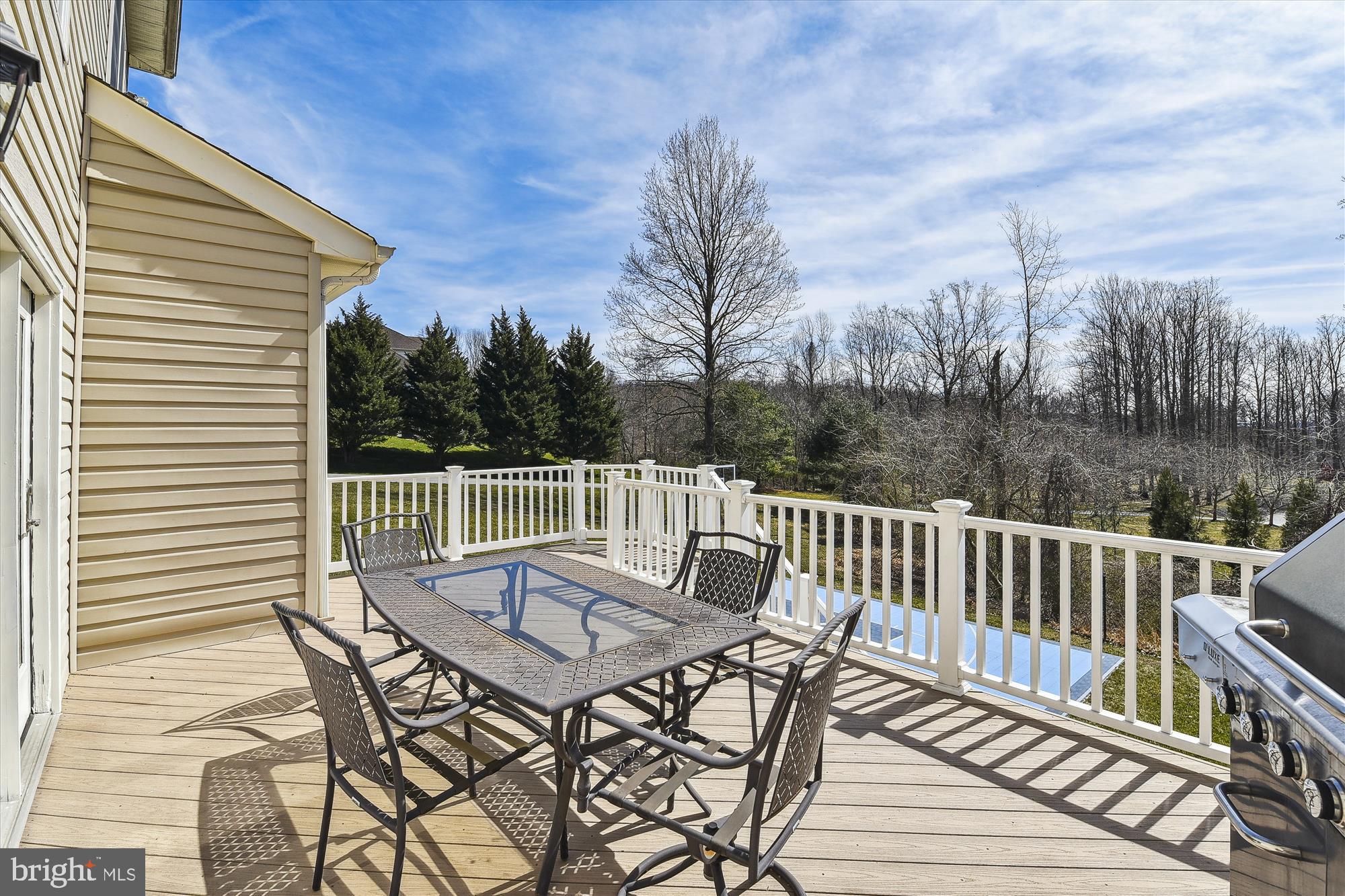 109 Hunts Bluff Road Sparks Glencoe, MD 21152 - Photo 16 of 71 Deck off of Kitchen overlooking backyard