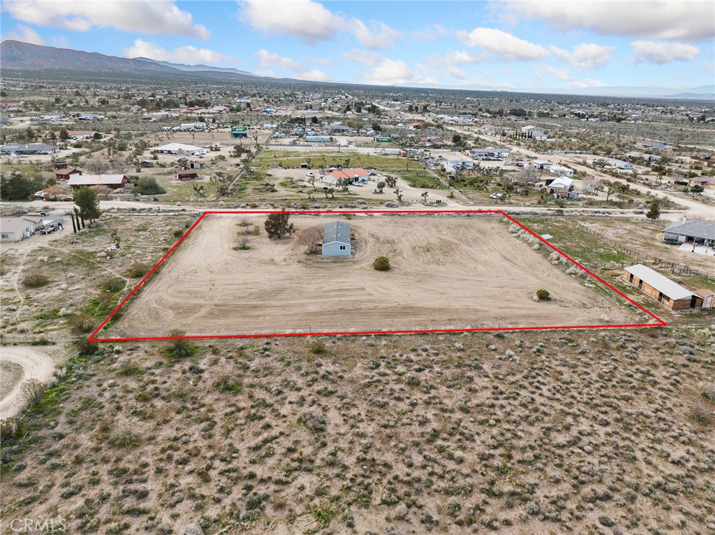 11623 Desert View Road Pinon Hills, CA 92372 - Photo 47 of 47 an aerial view of a house