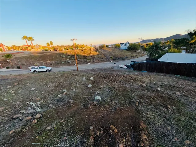 a car parked on the side of the road