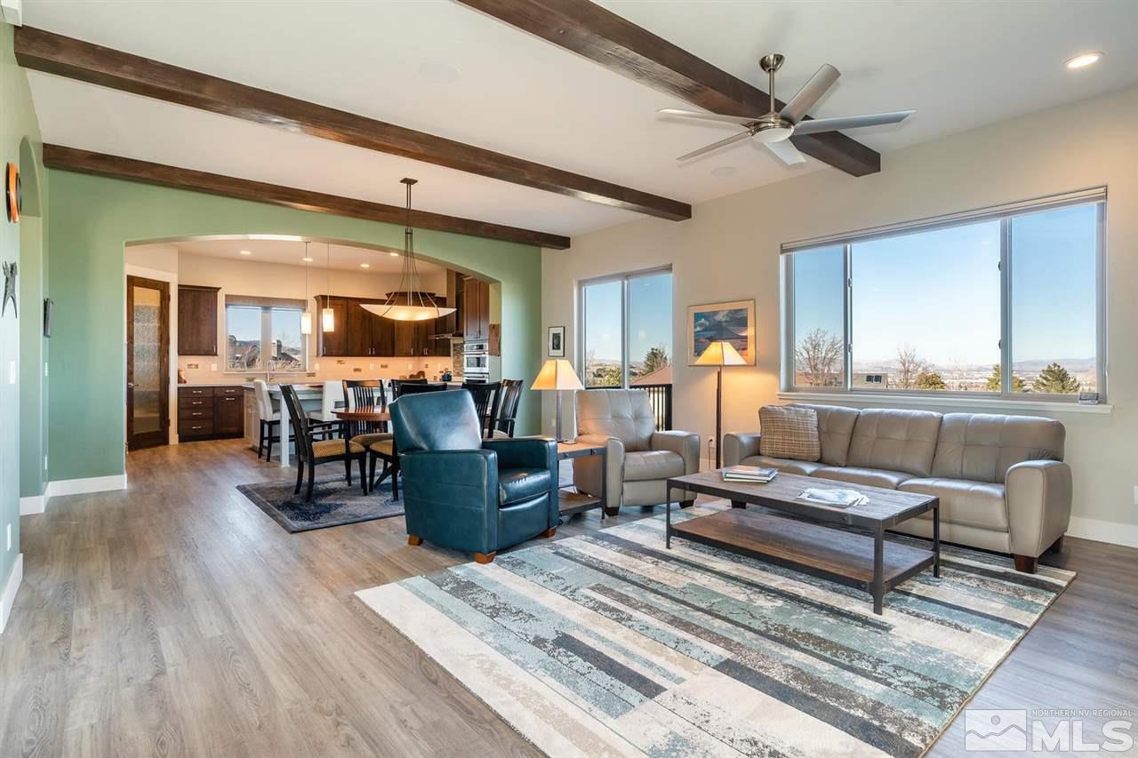 4920 Gila Bend Road Reno, NV 89511 - Photo 6 of 23 a living room with furniture and wooden floors