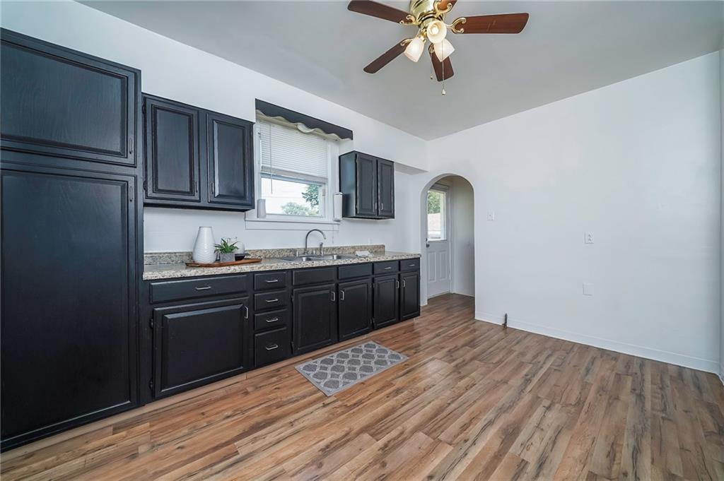 1537 Marshall Road Monaca, PA 15061 - Photo 8 of 25 Kitchen overlooks the flat backyard.