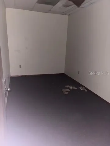 a view of a small space