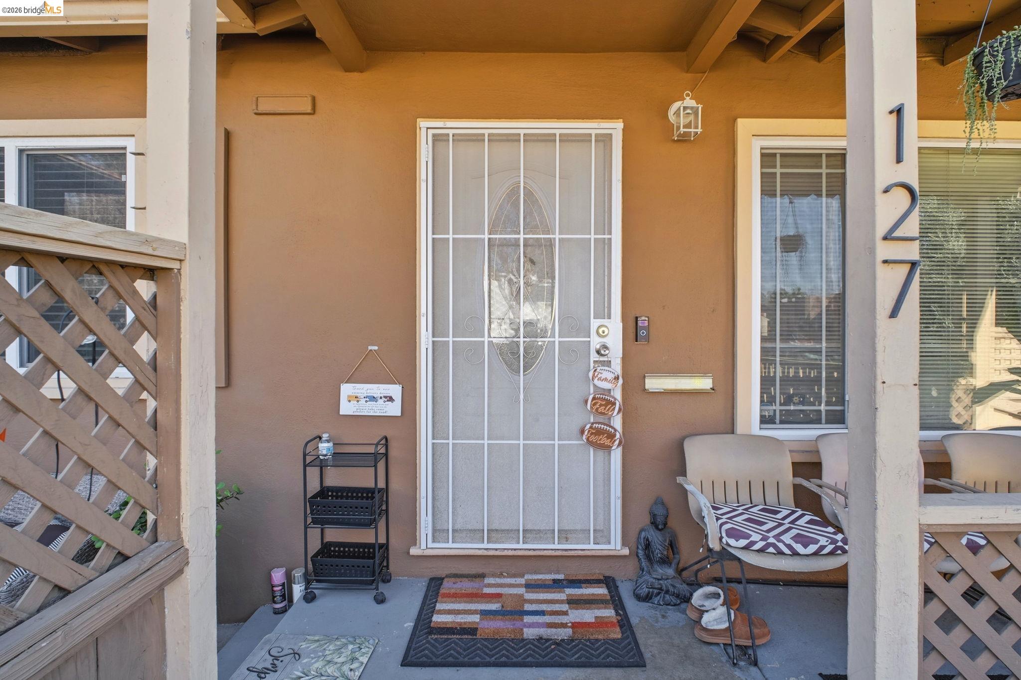 127 Hampton Road Hayward, CA 94541 - Photo 3 of 22 Doorway to property with stucco siding and covered porch