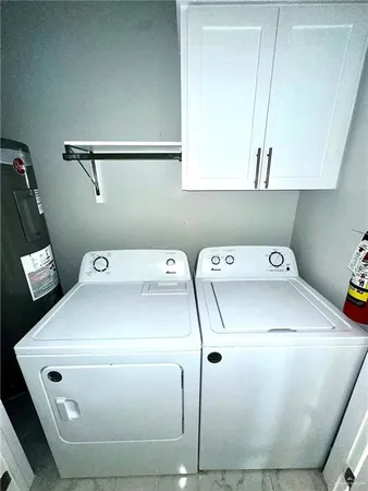 a view of a wooden door