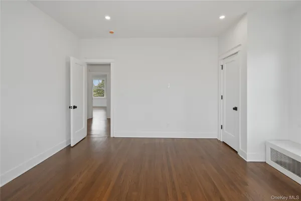 wooden floor in an empty room