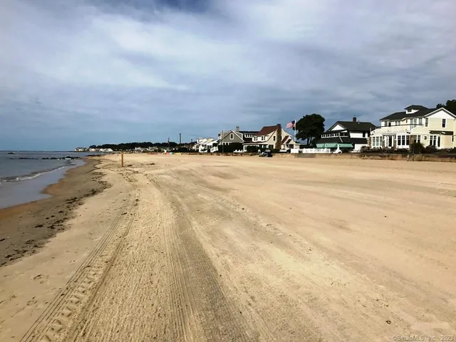 a view of an ocean and beach