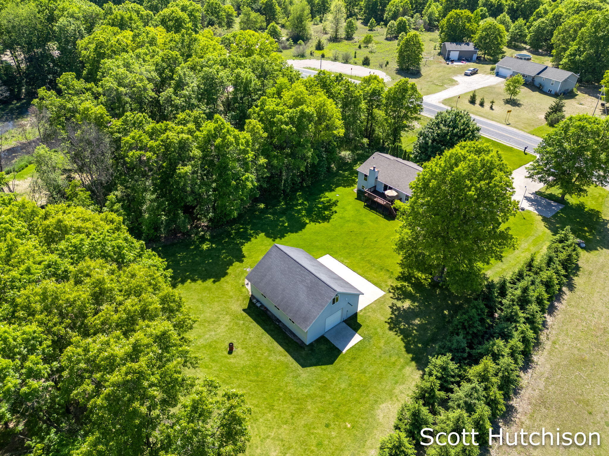 3439 Johnson Road Gowen, MI 49326 - Photo 44 of 53 11-web-or-mls-3439 Johnson Rd aerial-10