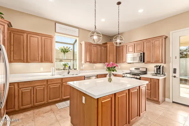 a front view of house with a garden