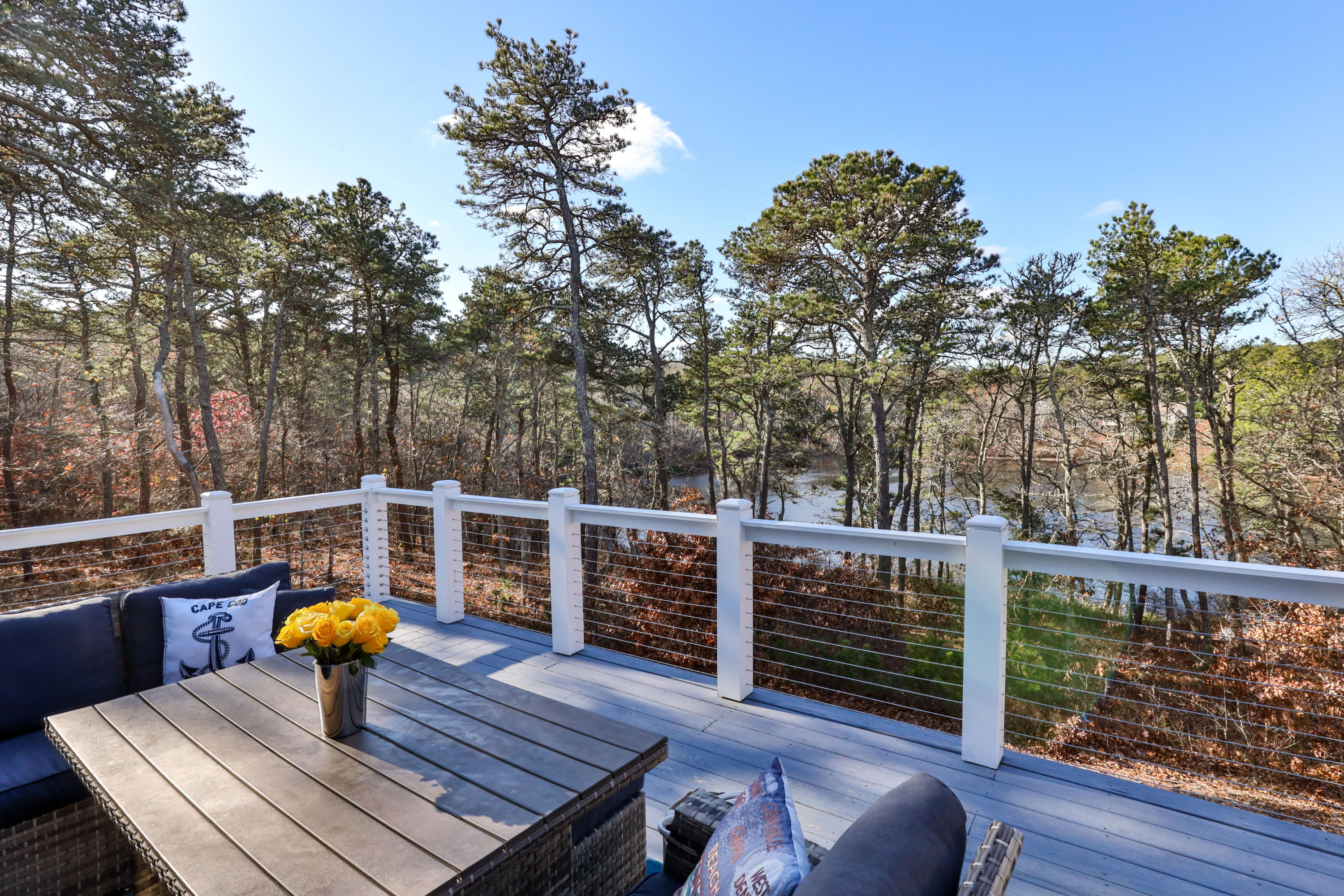 162 Owl Pond Road Brewster, MA 02631 - Photo 41 of 60 Deck w/view