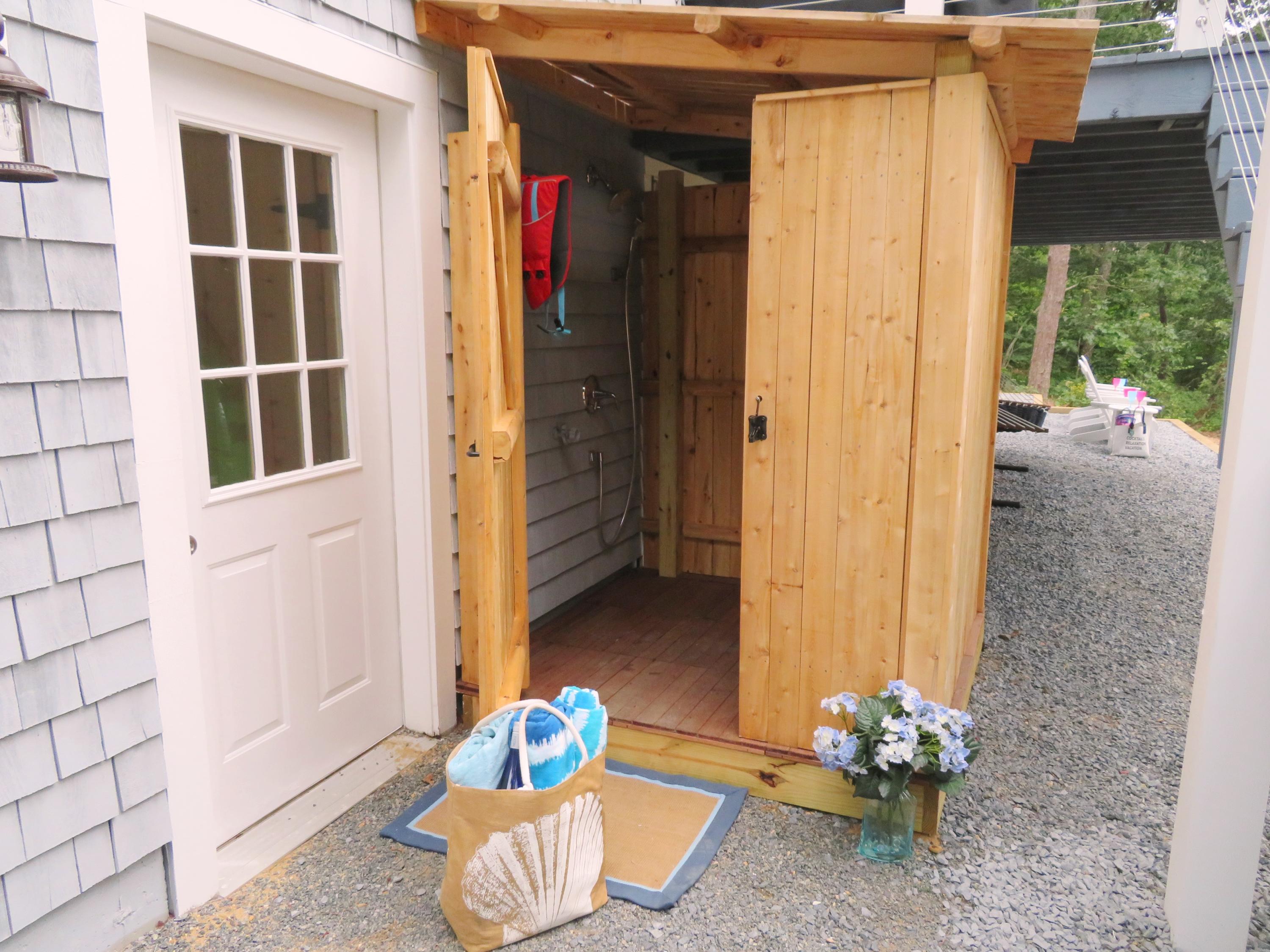 162 Owl Pond Road Brewster, MA 02631 - Photo 43 of 60 Outdoor Shower