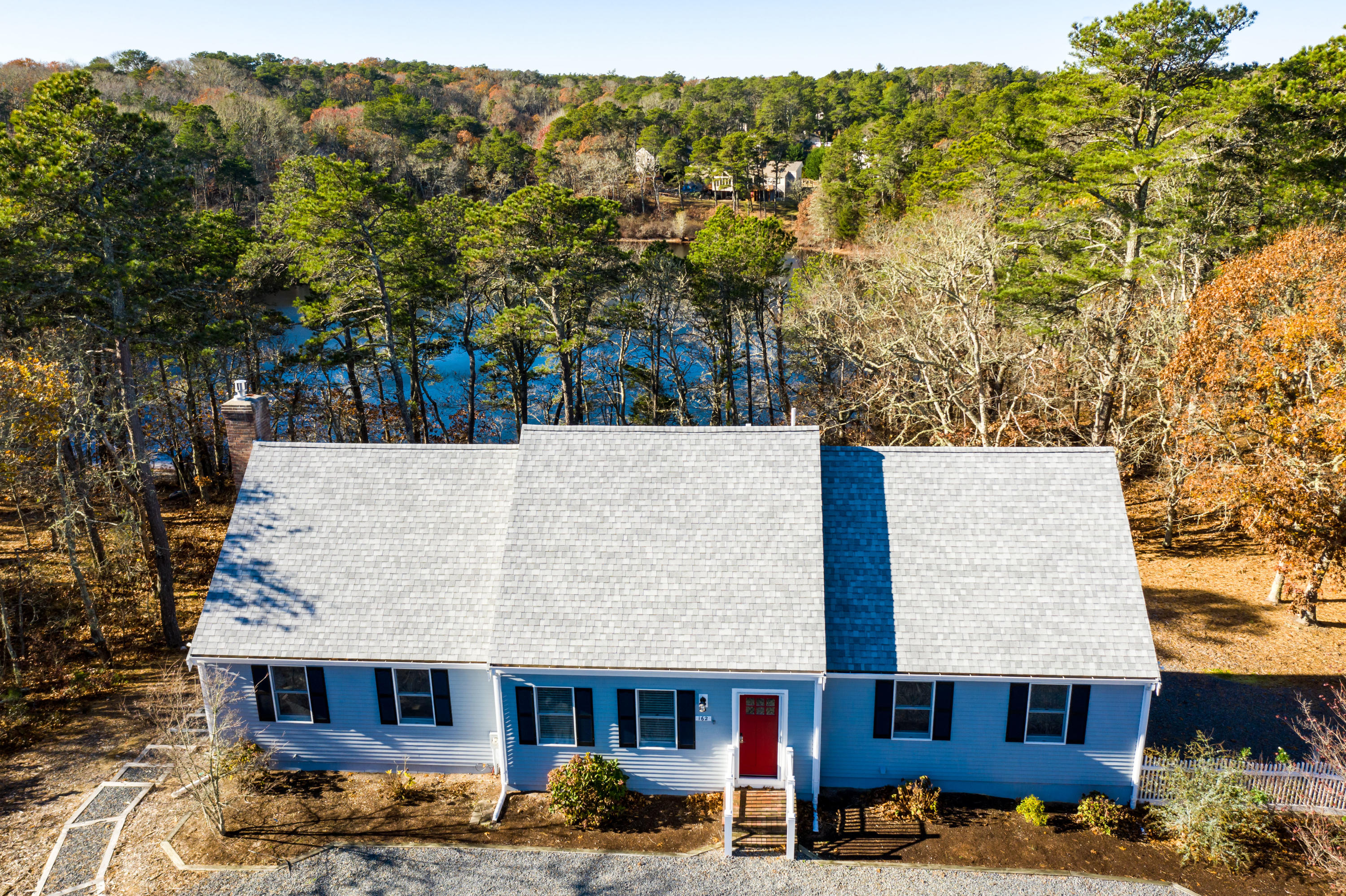 162 Owl Pond Road Brewster, MA 02631 - Photo 53 of 60 Aerial front view