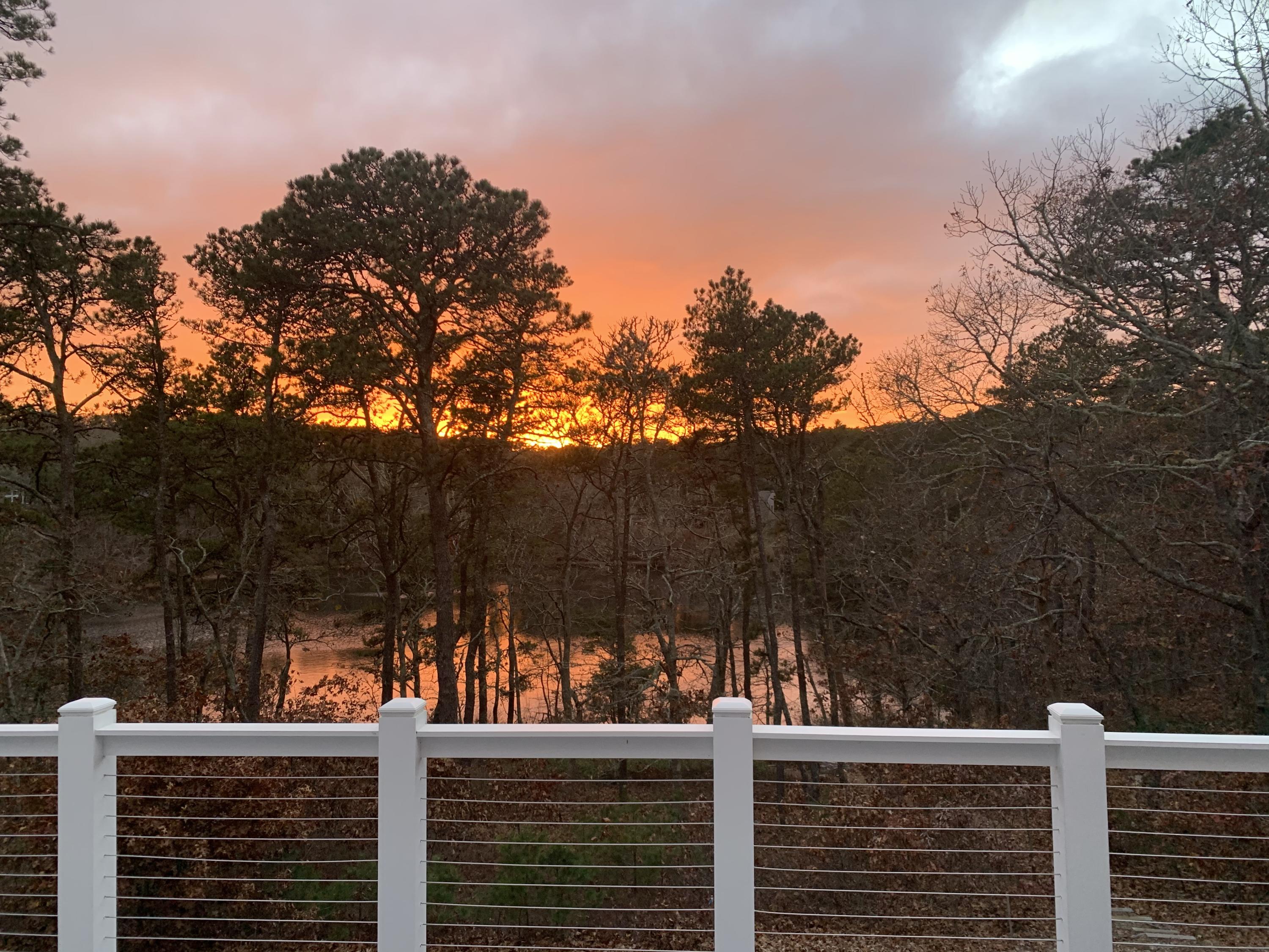 162 Owl Pond Road Brewster, MA 02631 - Photo 57 of 60 Sunset over Owl Pond