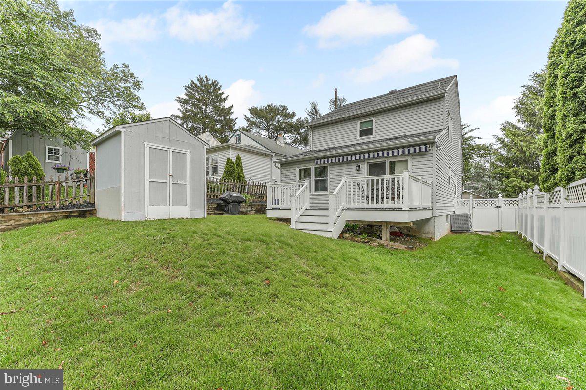 502 Ryanard Road Wallingford, PA 19086 - Photo 37 of 38 a view of a house with backyard and garden