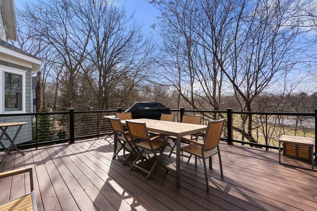 96 Oldham Road Newton, MA 02465 - Photo 29 of 40 a outdoor view with sitting space and trees