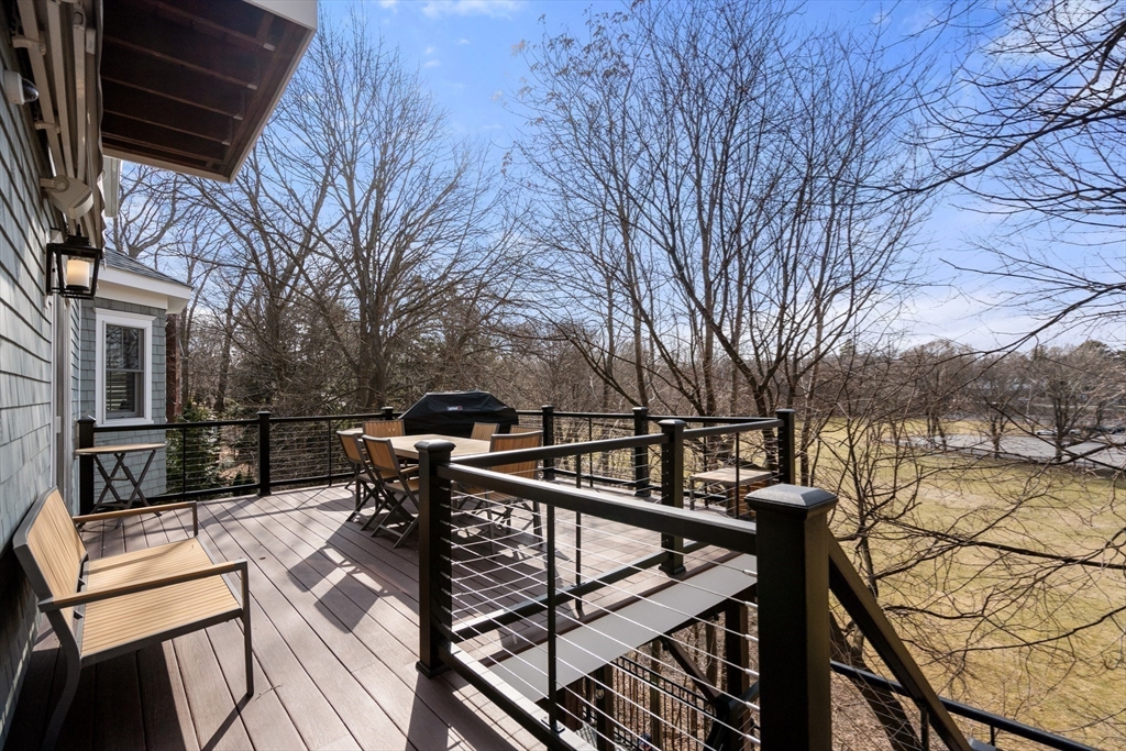 96 Oldham Road Newton, MA 02465 - Photo 31 of 40 a view of outdoor space with seating