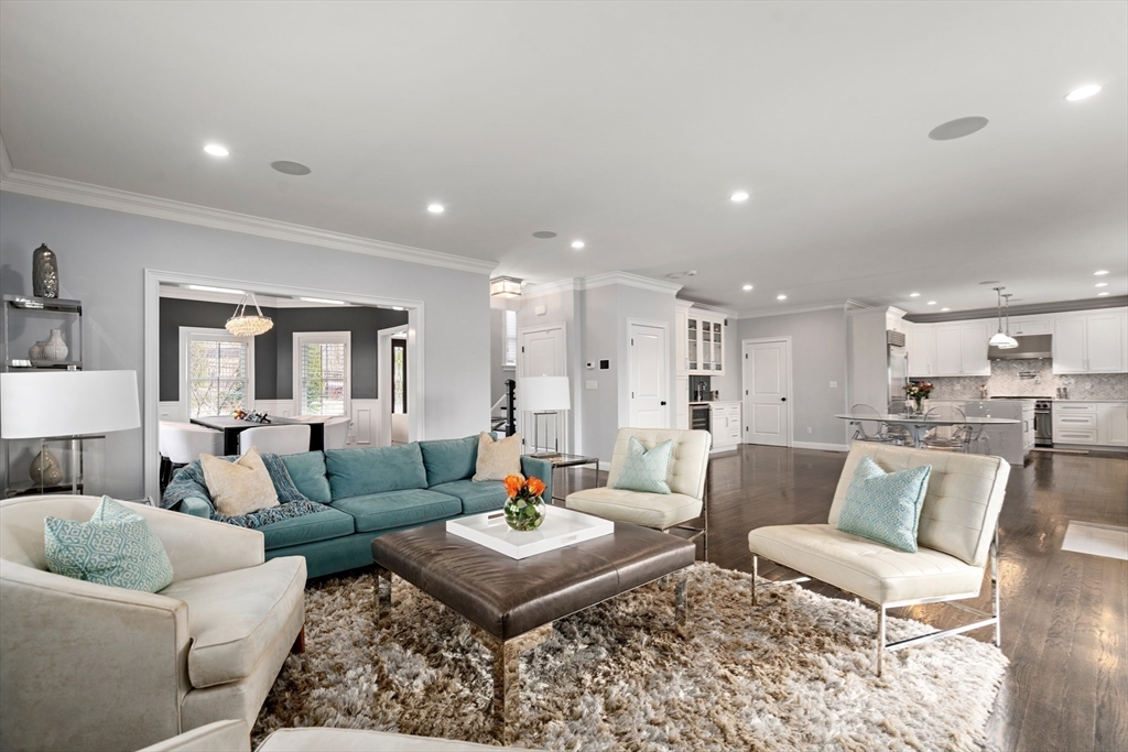 96 Oldham Road Newton, MA 02465 - Photo 6 of 40 a living room with furniture and a table